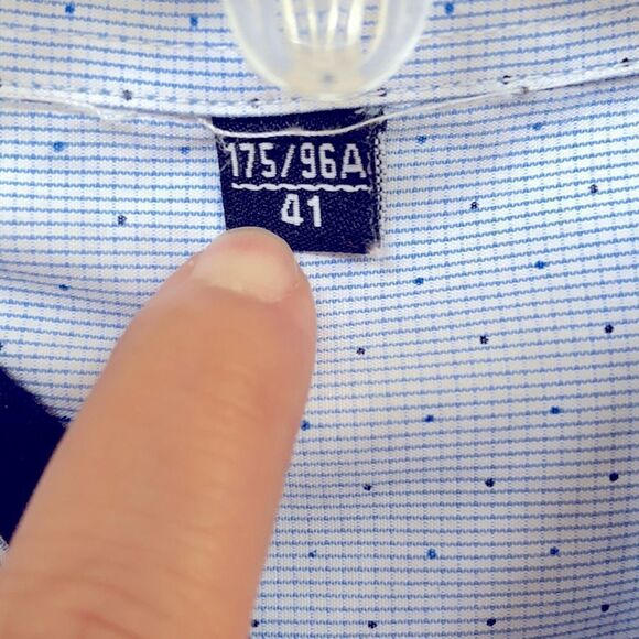Boys Blue Button down Shirt - Picture 6 of 8